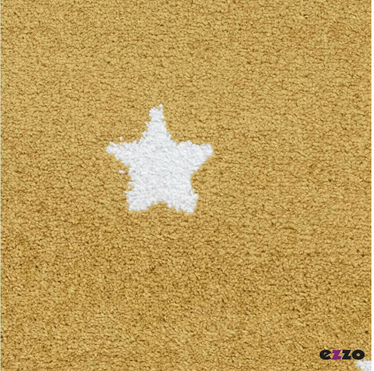 Ezzo A173AX6 Παιδικό Χαλί Αστέρια Yellow 160x230cm Πάχους 11mm