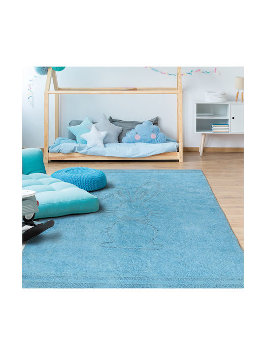 Beauty Home Kids Rug Cotton Ciel 100x150cm 9551-Ciel-100x150