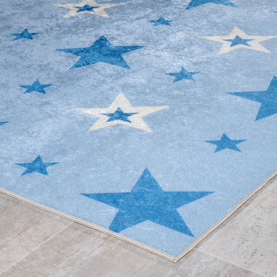 Tzikas Carpets Kinder Teppich Sterne Hellblau 160x230cm
