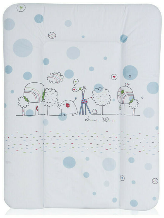 Lorelli Soft Changing Pad Stars made of Fabric Lovely World Blue 50x70cm