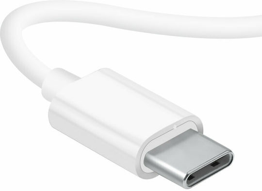 Dudao X3C Earbuds Handsfree με Βύσμα USB-C Λευκό