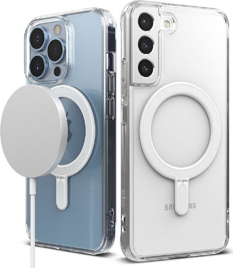 Ringke MagSafe Ring Universal Magnetic Plate με Οδηγό Ευθυγράμμισης Λευκό