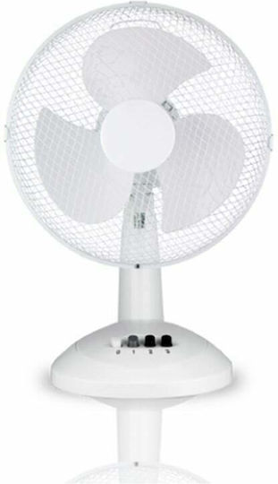 Lineme Ventilator De Masă 50W Diametru Ventilator 40cm Alb