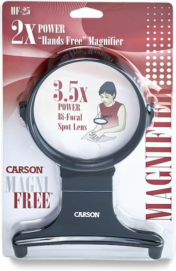 Carson Μεγεθυντικός Φακός Χειρός HF-25 Μαύρος