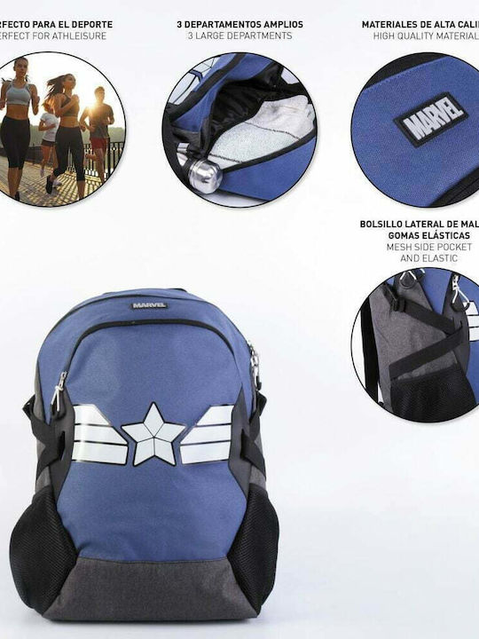 PCMerch School Bag Backpack Elementary, Elementary Blue