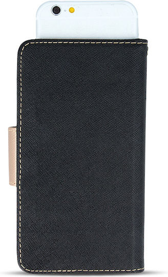 TelForceOne Fancy Smart Book Case έως 5.7" Black/Gold