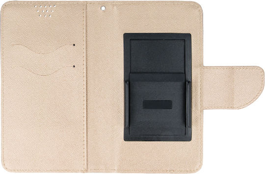 TelForceOne Fancy Smart Book Case έως 5.7" Black/Gold