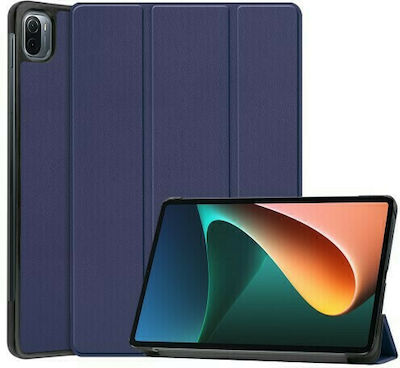 Tri-Fold Flip Cover Δερματίνης Σκούρο Μπλε (Xiaomi Pad 5)