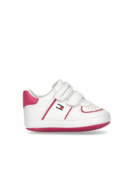Tommy Hilfiger Βρεφικά Sneakers Αγκαλιάς Φούξια