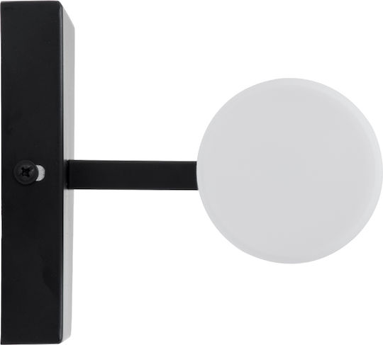 GloboStar Anais Modern Leuchte Badezimmer mit Fassung G9 Schwarz 34x11cm