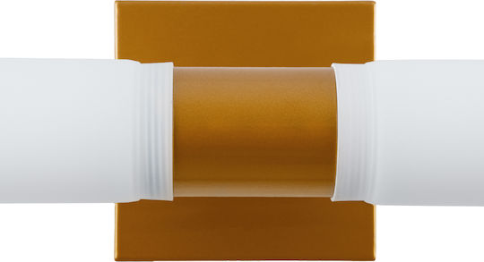 GloboStar Anais Modern Leuchte Wand mit Fassung G9 Kupfer 34x11cm