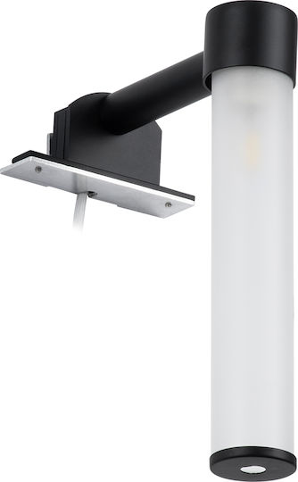 GloboStar Elsa Modern Lamp Bathroom with Socket G9 Black 13.5x20cm
