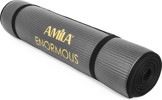 AMILA Enormous Exercise Mat Black (180x80x1cm)