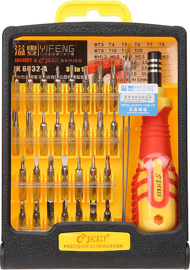 Jakemy Screwdriver with 32 Interchangeable Tips