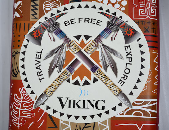Viking Tomahawk 10′ 6” Inflatable SUP Board with Length 3.2m Multicolored