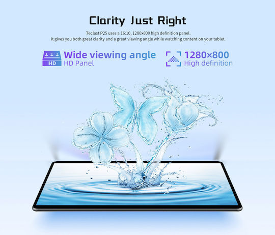 Teclast P25 10.1" Tablet (2GB/32GB) Γκρι