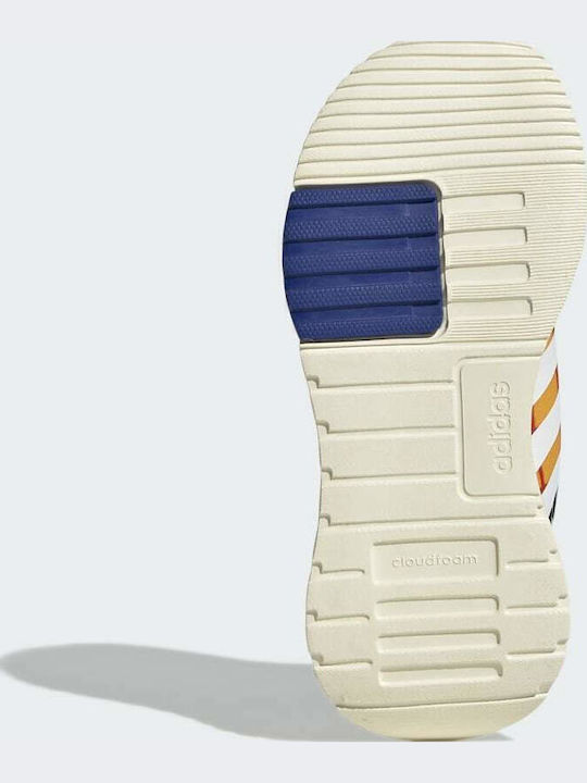 X Disney Racer TR21 Toy Story Woody Παιδικά Sneakers με Σκρατς Semi Solar Gold / Off White / Royal Blue