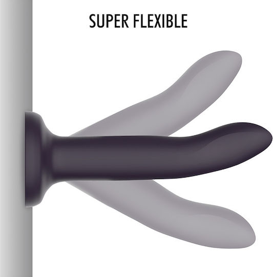 Mythology Duman Mystic Dildo Dildo With Suction Cup Black 17cm
