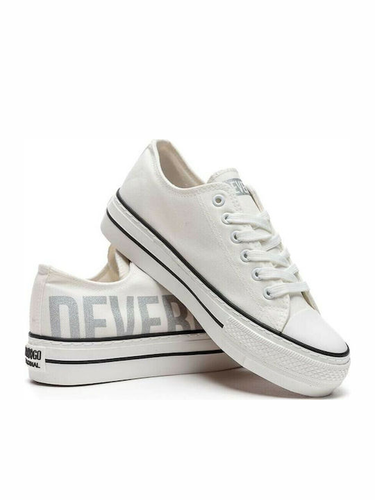 Amilla Flatforms Sneakers White