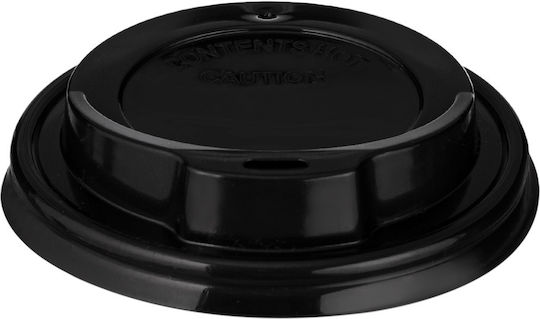 Intertan Καπάκια Πιπίλα 90mm Μαύρο (100τμχ)