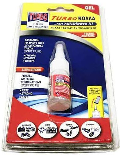 Turbo Blister Liquid Construction & Heavy Duty Glue Transparent 10gr 94110