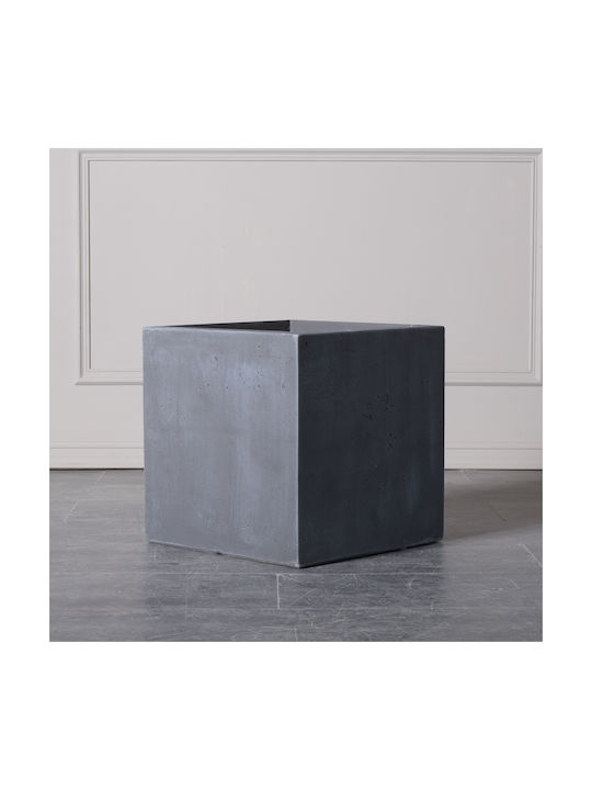 Supergreens Rocky L Pot Gray 40x40x40cm