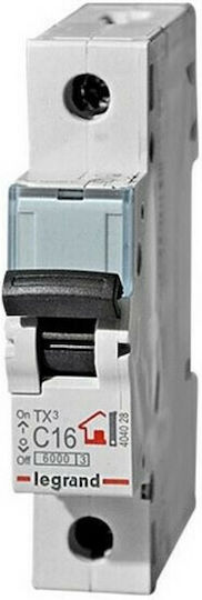 Legrand Αυτόματη Ασφάλεια 63A Μονοπολική AC 403727