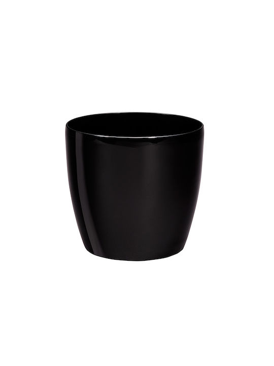 Plastona Roto Brillante 22 Pot Black 22x22x20cm 10.06.0608