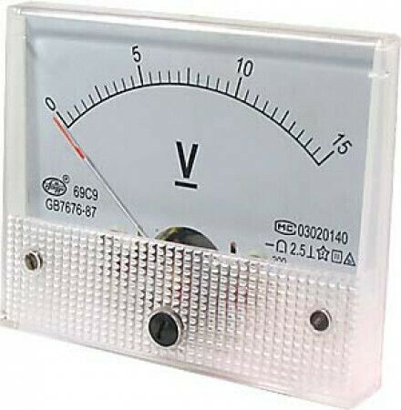 SF-60 SFM Electric Panel Meter Voltmeter Door / Recessed Single Phase 01.034.0022