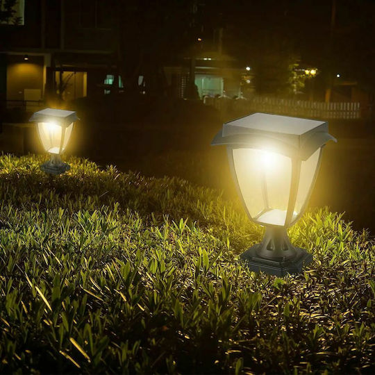 V-TAC Wall Mounted Solar Light Traffic light 2W 110lm Natural White 4000K with Photocell IP44 19cmx15cmx24cmcm