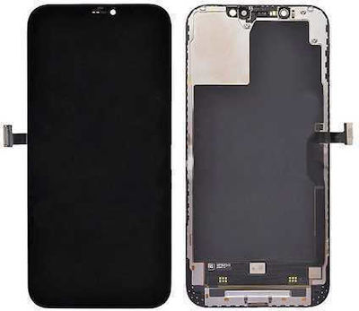 OLED Mobile Phone Screen Replacement with Touch Mechanism for iPhone 12 / 12 Pro (Black)