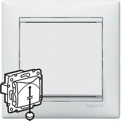Legrand Valena Knopf Kabel Ziehen in Weiß Farbe 774419