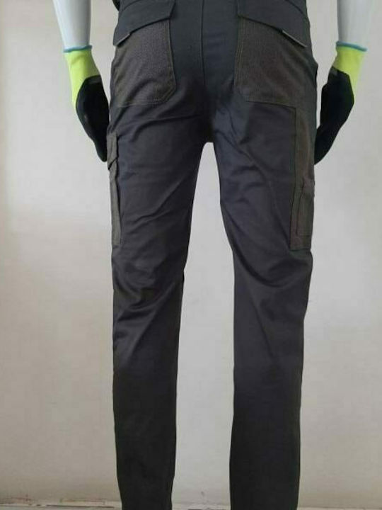 Ergo Python Stretch Work Trousers Gray