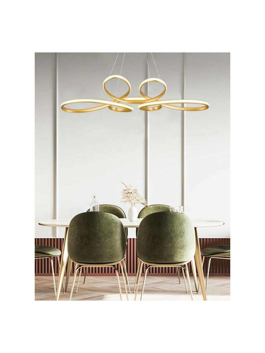 Viokef Jill Pendant Light Gold 102x120x120cm