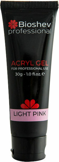Bioshev Professional Acrygel Νυχιών Light Pink Ροζ 30gr