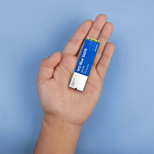Western Digital Blue SA510 SSD 500GB M.2 Type with SATA III Connection WDS500G3B0B