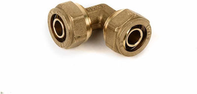 Pipe Elbow Fitting Brass 18mm