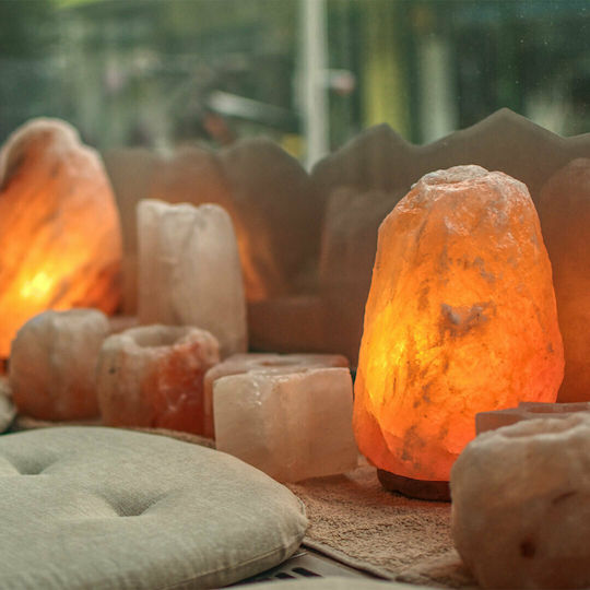 Beper Dekorative Lampe Himalaya-Salz Orange