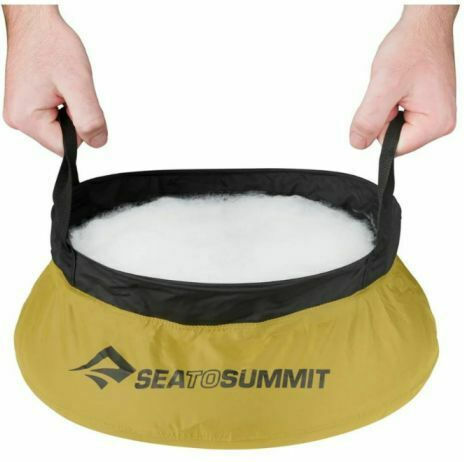 Sea to Summit Kitchen Clean-Up Kit Camping-Kochutensilien Set Reinigungsset für die Küche 10000ml 6 Stück STS40-01088-Schwarz