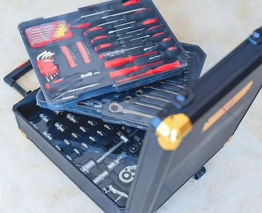 Herzberg Valiza cu 286 Unelte