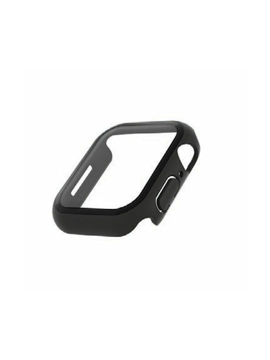 Belkin ScreenForce TemperedCurve Carcasă de Plastic cu Sticlă în culoarea Negru pentru Apple Watch 41mm