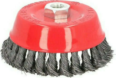 Raider 171107 Wire Brush Bell with Bristles 125mm