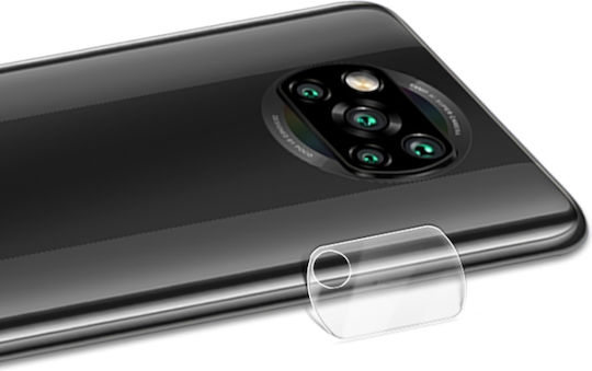 Mocolo Lens Film Camera Protection Tempered Glass Transparent for the Poco X3 / X3 Pro