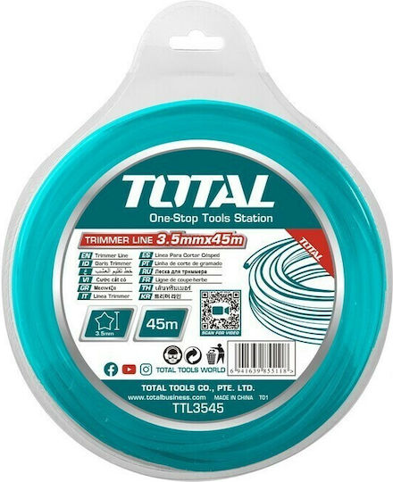 Total Star Dual Power Star Brush Cutter Trimmer Line 3.5mm 45m TTL3545