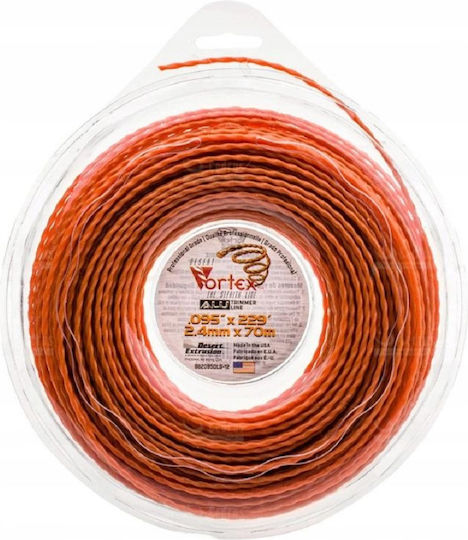 Vortex Aluminum Twist Brush Cutter Trimmer Line 3.3mm 36m 9821300LG-12
