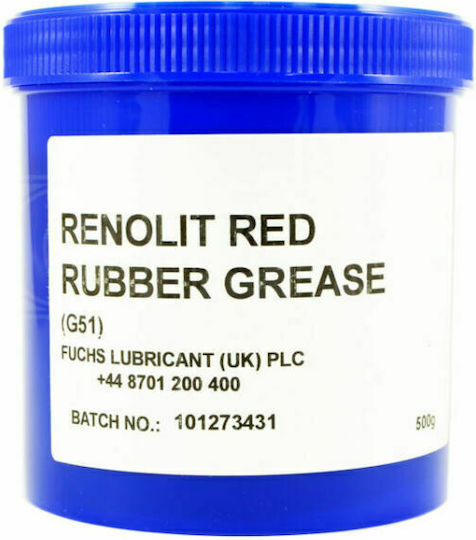 Fuchs High Temperature Grease Silkolene Renolit Red Rubber 500gr