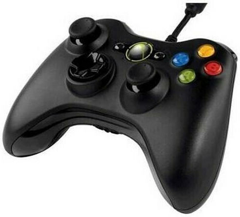 Ενσύρματο Gamepad για Xbox 360 Black/Grey