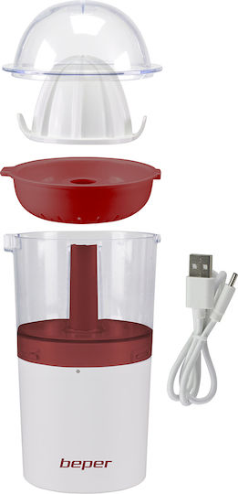 Beper Ηλεκτρικός Στίφτης 20W με Χωρητικότητα 250ml Λευκός