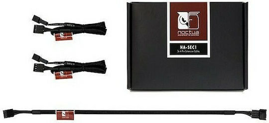Noctua Chromax NA-SEC1 4-Pin pwm - 4-Pin pwm Cable Μαύρο