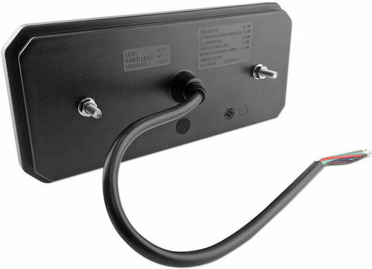 AMiO Φως Τρέιλερ LED RCL-01-R με Βίδες 10 - 30V 1τμχ